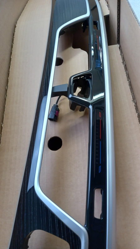 Original BMW 7 G11 G12 Dekor Blende Armaturenbrett Beifahrer Schwarz 51456992299