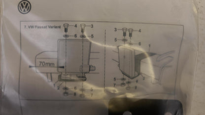 Original VW Golf 8 Passat Halterung Antenne Anhängerkupplung 5G0051517