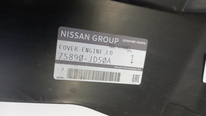 Original NISSAN Qashqai (2006-2010) Motorabdeckung Vorne 75890JD50A