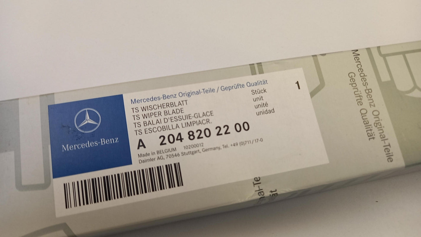 Original MERCEDES-BENZ C-Klasse W204 Wischerblättersatz (2st) Vorne A2048202200