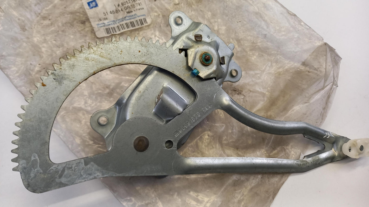 Original OPEL Astra-G Fensterheber manuell hinten rechts 90521872