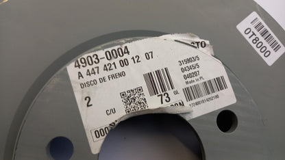 Original MERCEDES-BENZ V-klasse Vito W447 Bremsscheibe (1 Stück) A447421001207