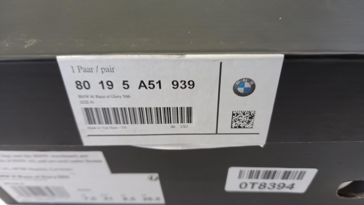Original BMW M 50 Blaze of Glary Schuhe Größe 41 Puma 80195A51939