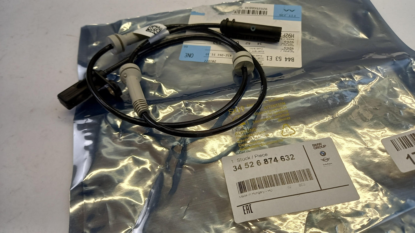 Original OE BMW wheel speed sensor 34526874632 