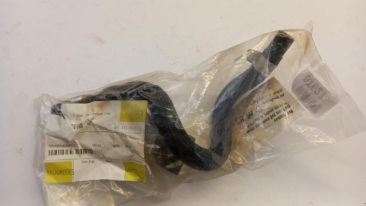 Original OE BMW Kraftstoffüberlauf Schlauch 13537807488