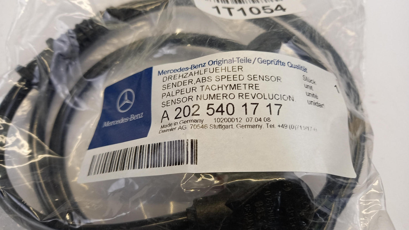 Original OE MERCEDES-BENZ Raddrehzahl Sensor A2025401717