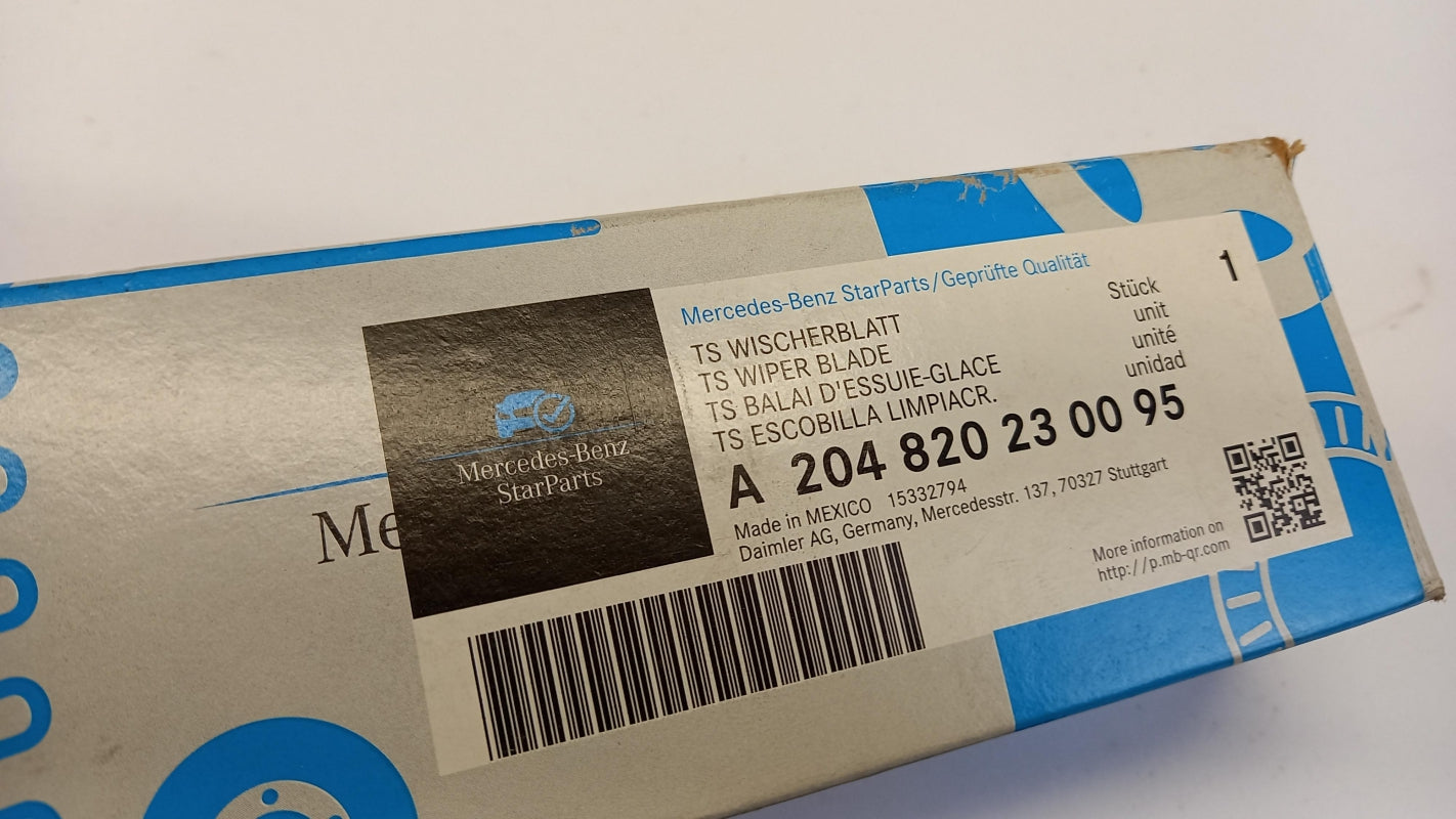 Original MERCEDES-BENZ W204 C207 Wischerblättersatz (2st) Vorne A204820230095