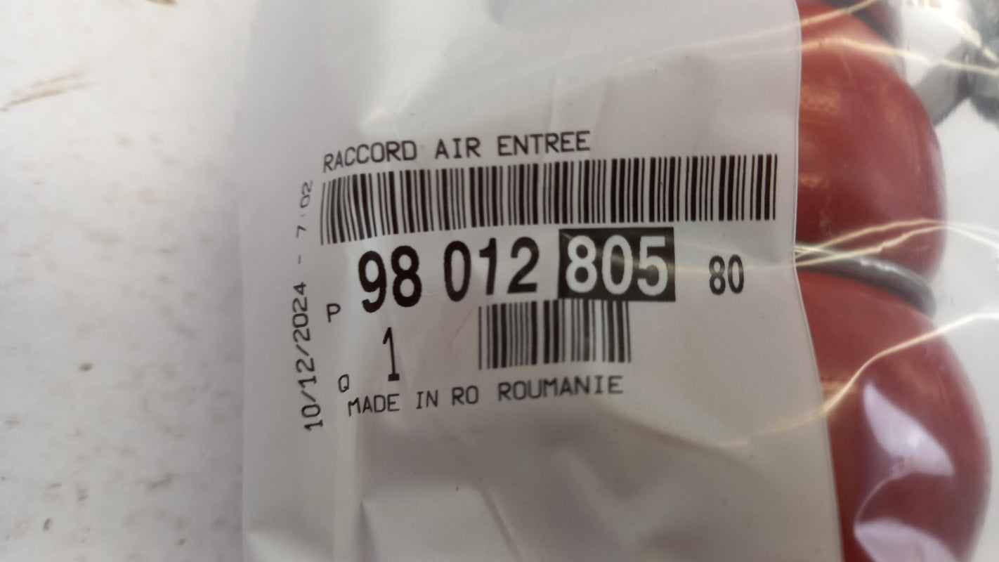 Original CITROEN C3 2+3 PEUGEOT 207 208 1 1.6 HDi Ladeluftschlauch 9801280580