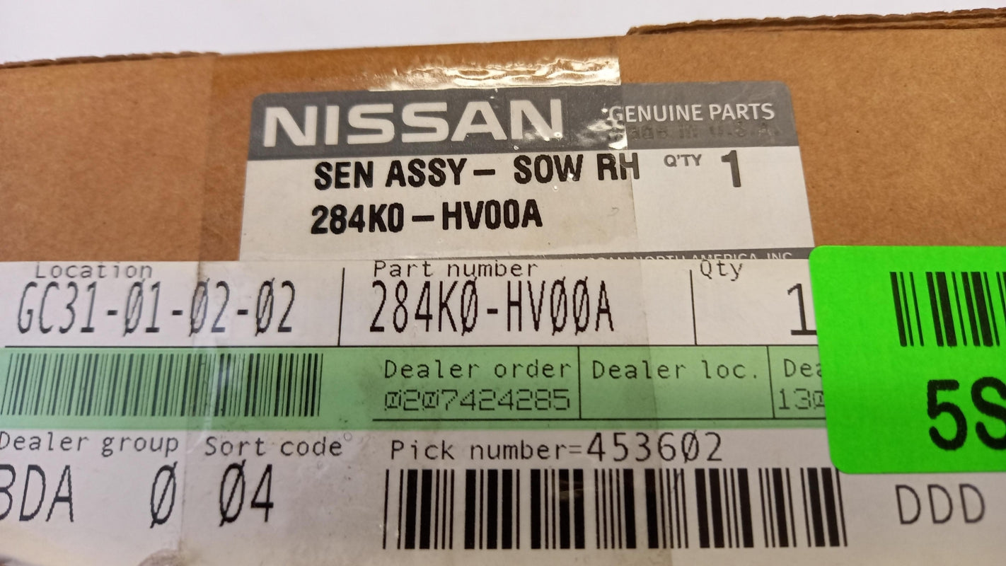 Original NISSAN Qashqai Rogue Sport '17-'19 Distronik Rechts 284K0HV00A