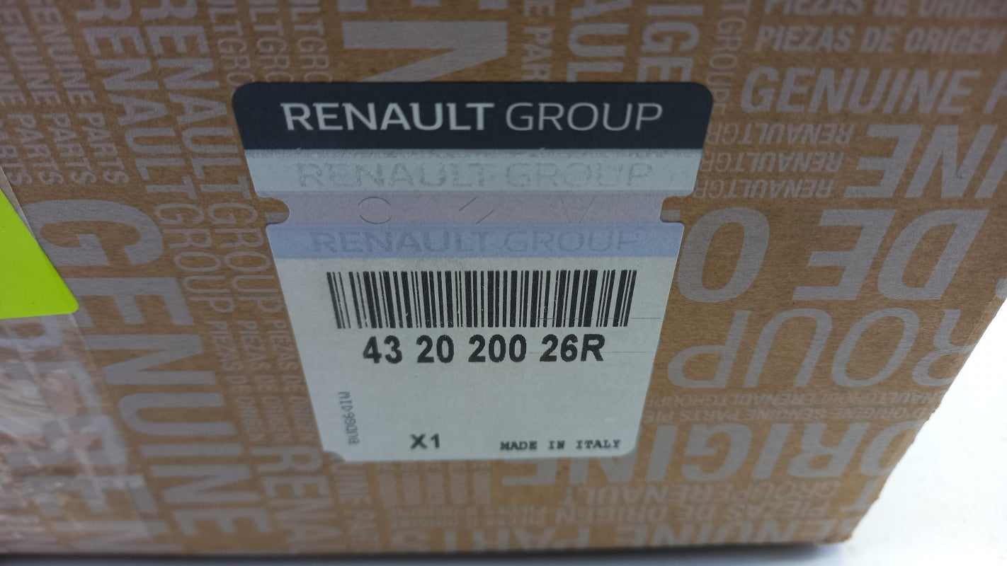 Original RENAULT Megane III RS Bremsscheibe (1 Stück) Hinten 432020026R