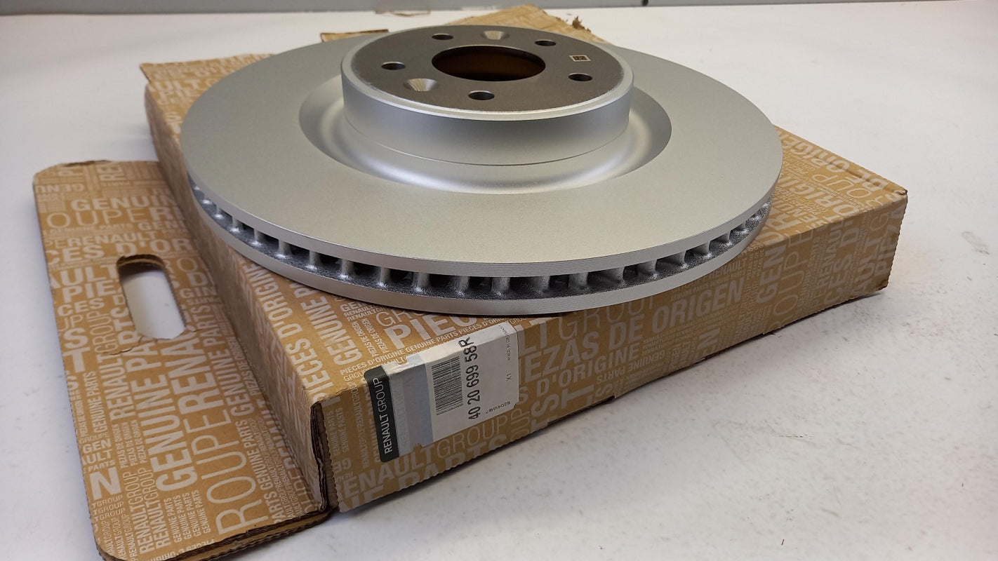 Original OE RENAULT Megane Mk4 RS brake disc (1 piece) front 402069958R 