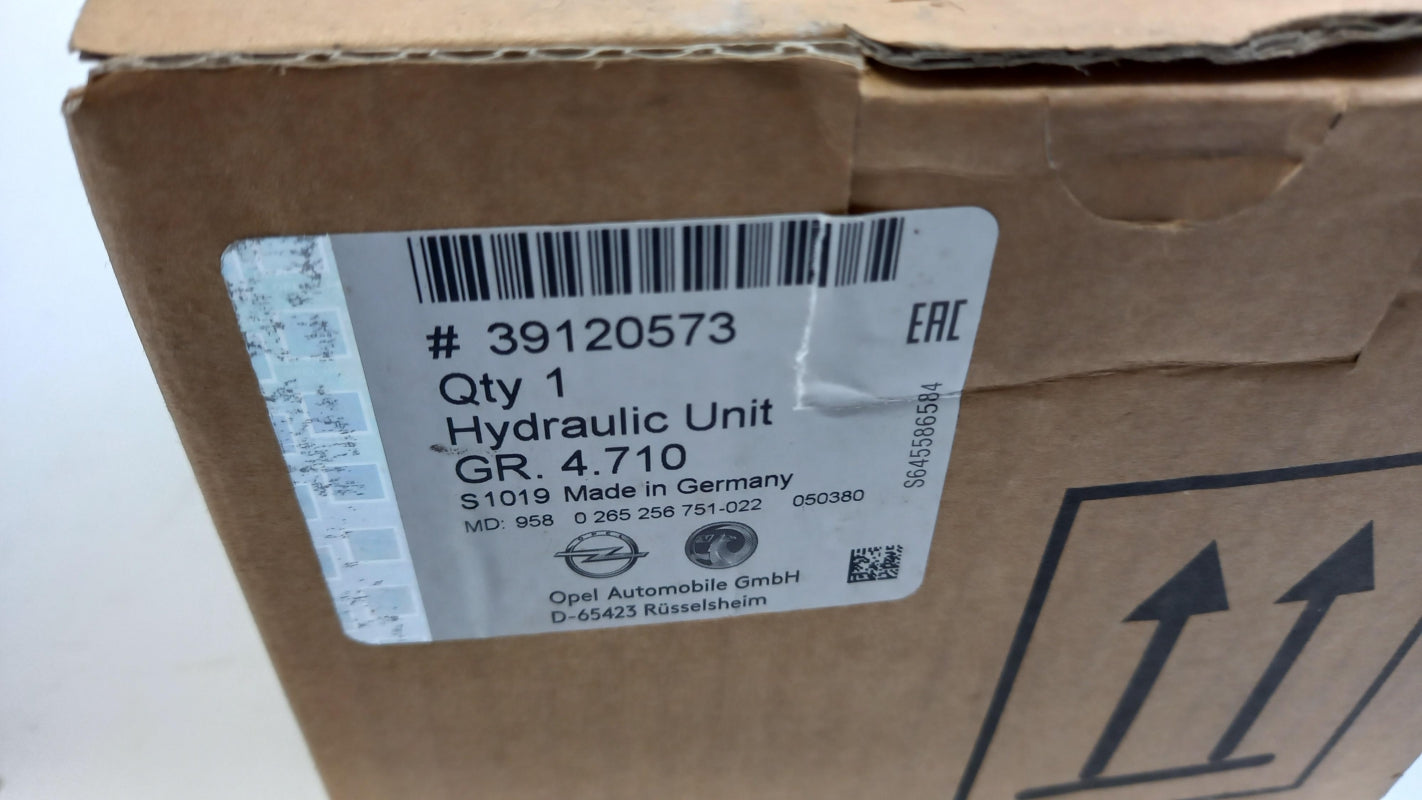 Original OPEL Astra K Bremsanlage Hydraulikpumpe 39120573