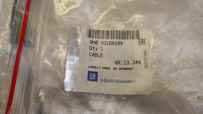 Original OE OPEL Rohr 93188299