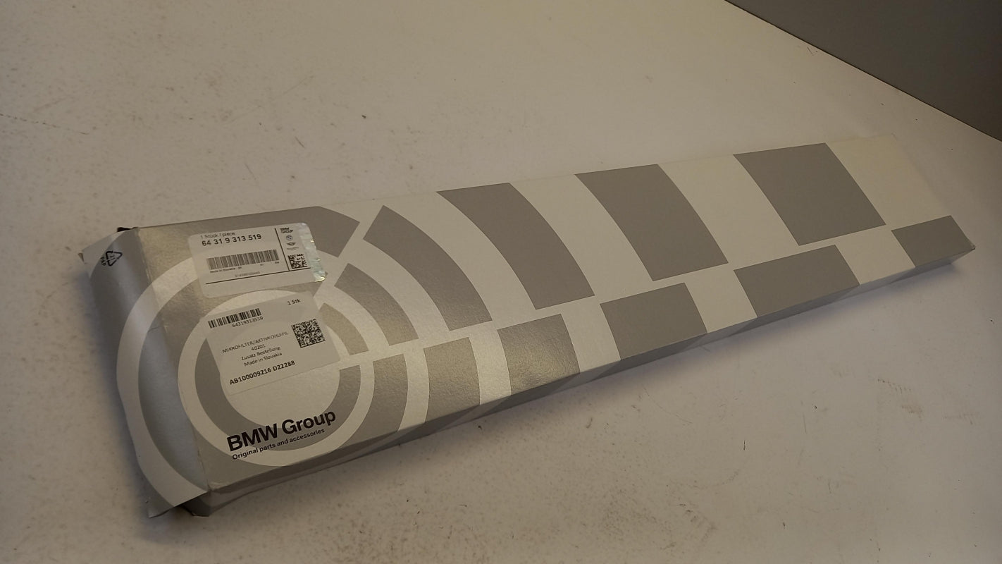 Original BMW 1er E81-88 3er E90-93 X1 E84 Innenraumfilter 64319313519