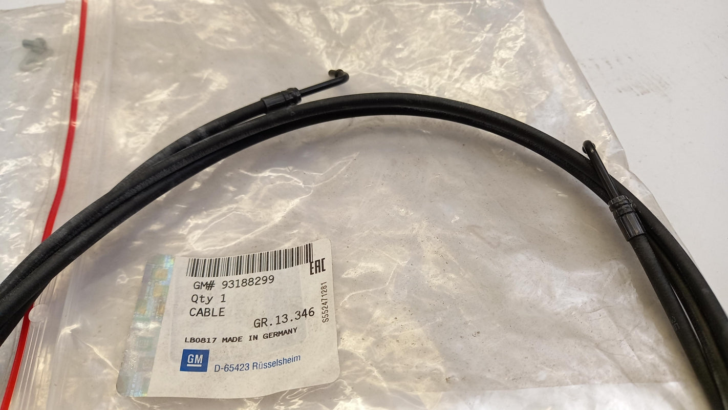 Original OE OPEL Rohr 93188299