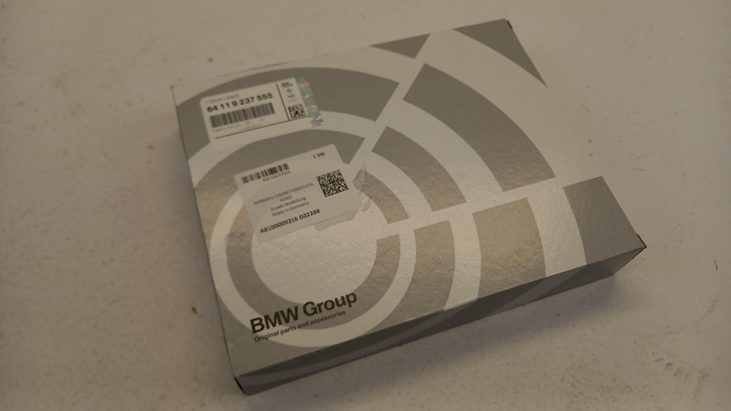 Original BMW F20 F21 F22 F23  F30 F31 F34 F32 F33 Innenraumfilter 64119237555