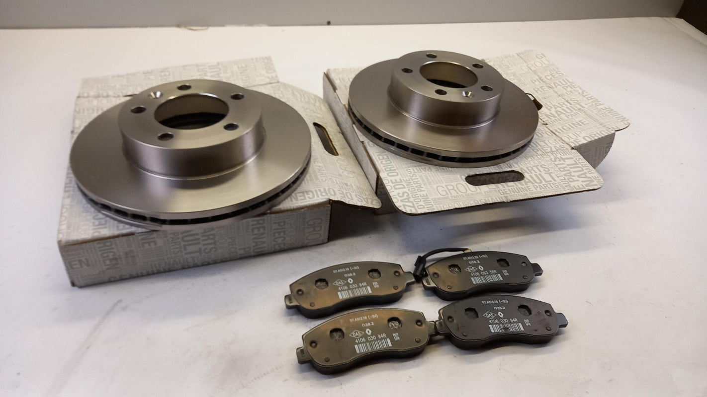 Original PSA OPEL Movano-B 2 Bremsscheiben und Bremsbeläge vorne 1686229280