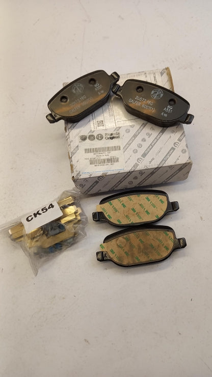 Original ALFA ROMEO 159 Brera Coupe Spider Bremsbeläge hinten 77364273