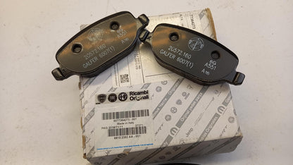 Original ALFA ROMEO 159 Brera Coupe Spider Bremsbeläge hinten 77364273