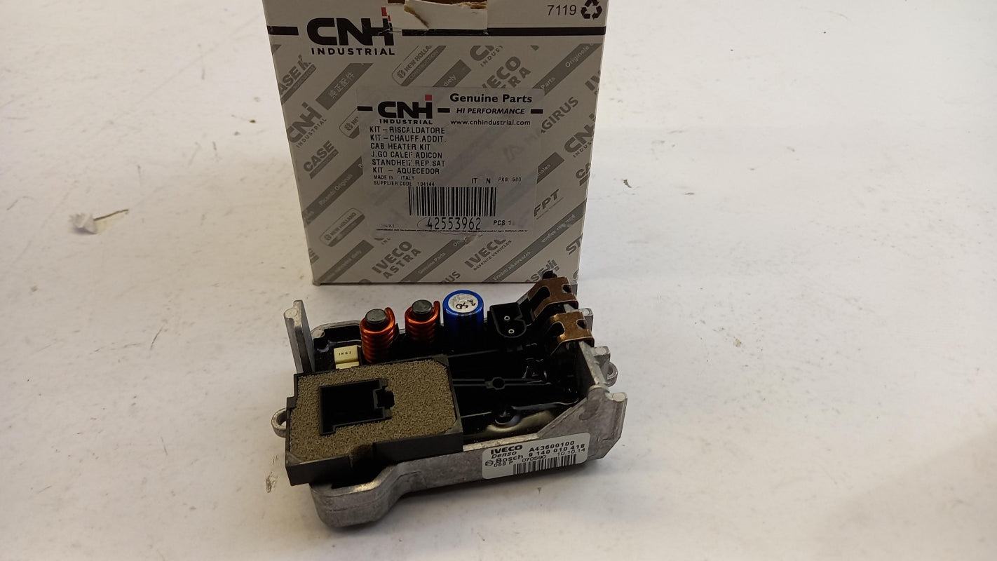 Original OE IVECO heater blower resistor 42553962 