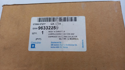 Original CHEVROLET Aveo T200 T250 Drosselklappe 96332250