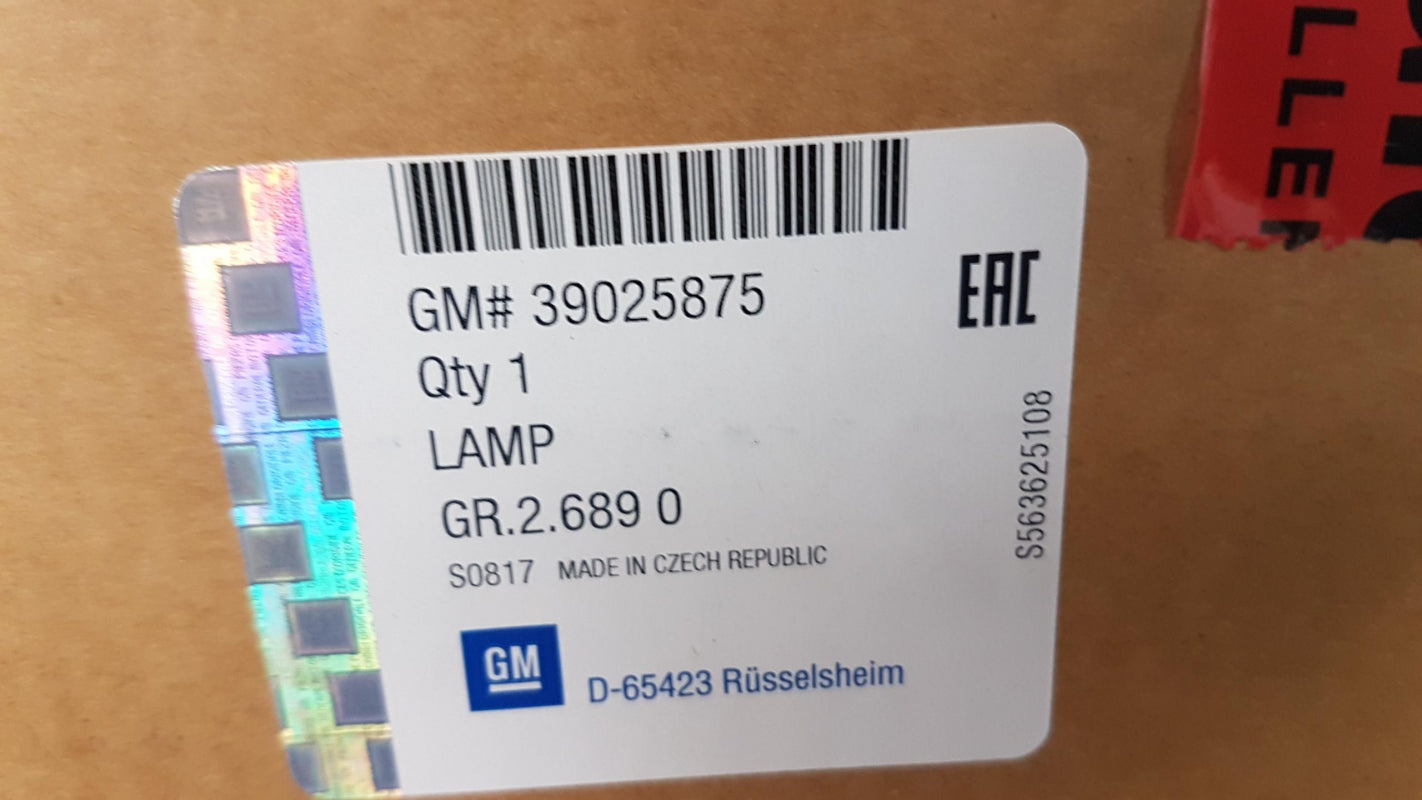 Original OPEL Adam Rückleuchte Heckleuchte links 39025875