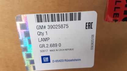 Original OPEL Adam Rückleuchte Heckleuchte links 39025875