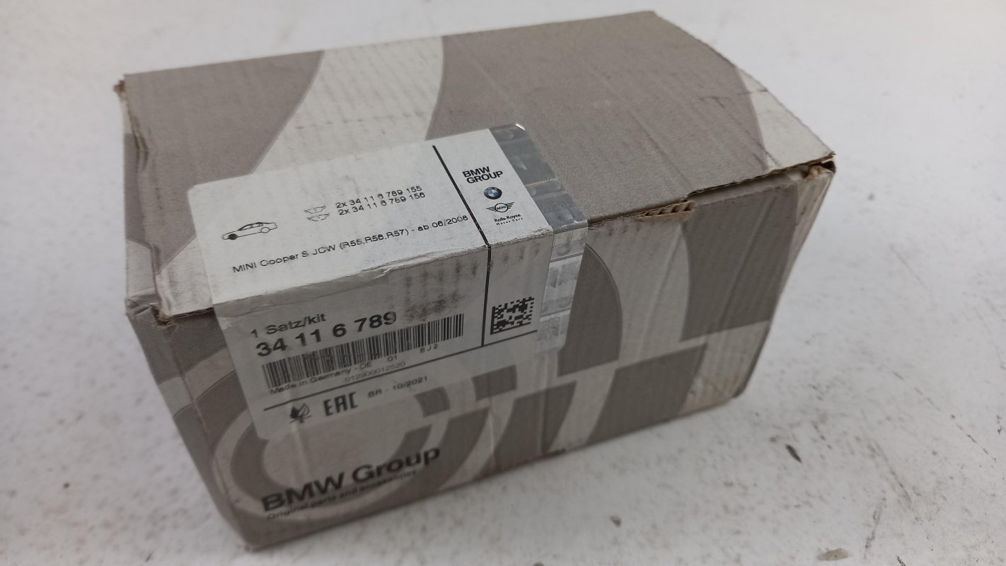Original BMW MINI R56 R55 R57 R58 R59 Bremsbeläge asbestfrei vorne 34116789157
