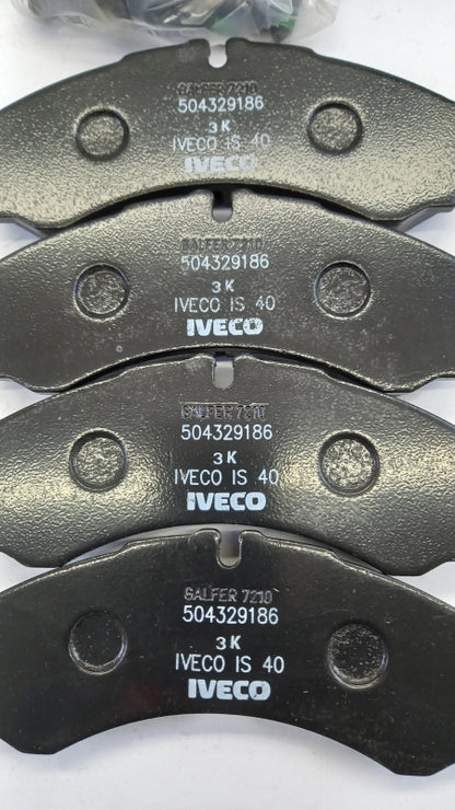 Original IVECO Daily (1999-2016) Bremsbeläge Satz Vorne 2996465