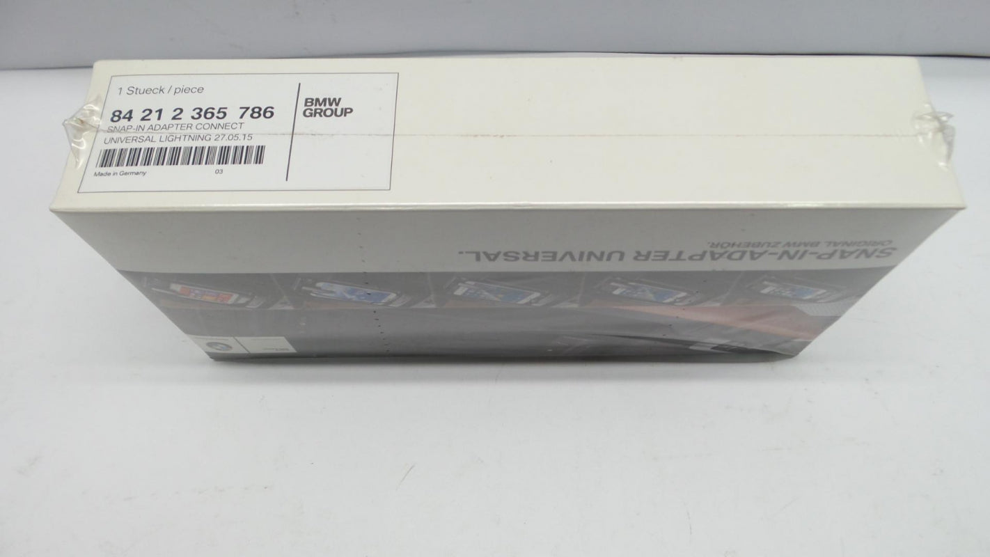 Original BMW/MINI Snap-In Adapter Universal für iPhone mit Lightning 84212365786