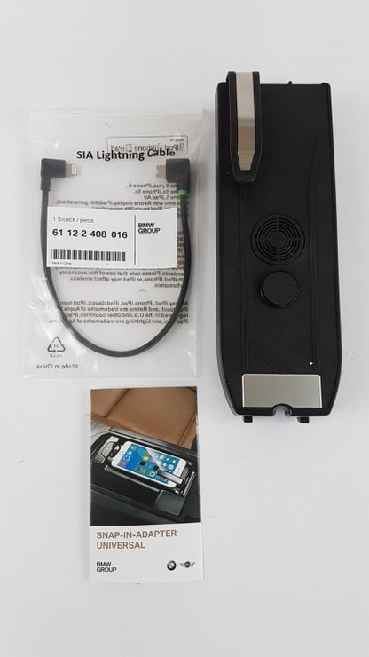 Original BMW/MINI Snap-In Adapter Universal für iPhone mit Lightning 84212365786
