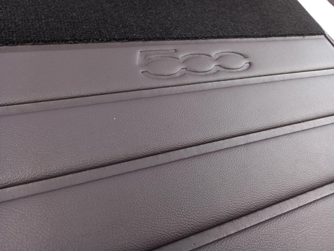 Original FIAT 500E 500BEV 2020> Fußmattensatz 4-teilig Textil schwarz 50290366