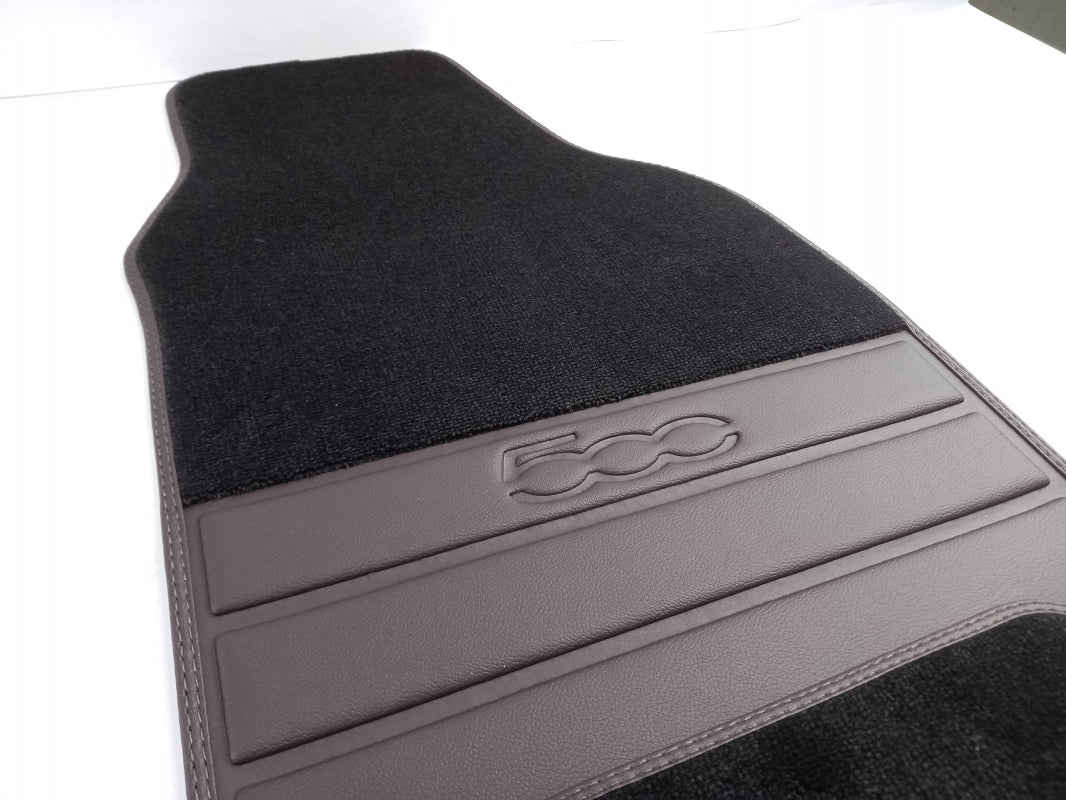 Original FIAT 500E 500BEV 2020> Fußmattensatz 4-teilig Textil schwarz 50290366