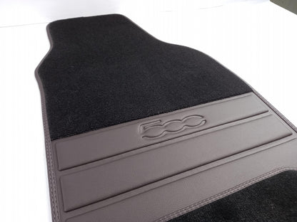 Original FIAT 500E 500BEV 2020> Fußmattensatz 4-teilig Textil schwarz 50290366