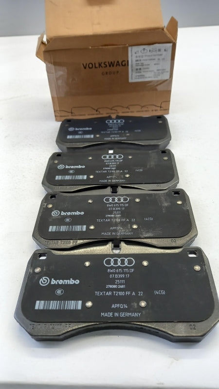 Original AUDI A4 Avant A5 A6 Allroad A7 A8 RS5 Bremsbeläge Vorne 8W0698151BF