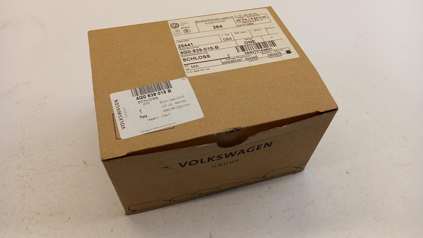 Original AUDI A3 S3 A6 Q3 Q7 RS3 RS6 RSQ3 Türschloss hinten links 4G0839015B