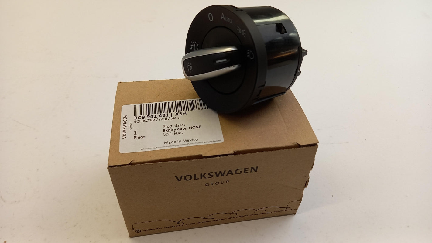 Original OE Volkswagen Scheinwerfer Schalter 3C8941431JXSH