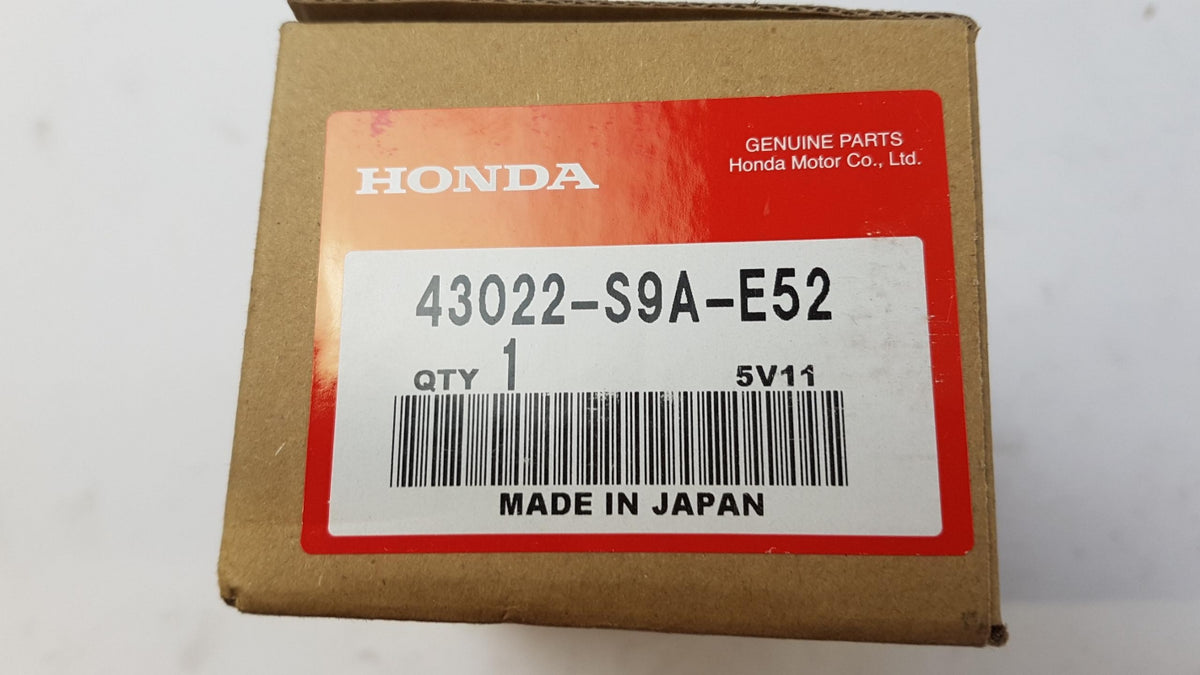 Original HONDA CR-V II Bremsbeläge Bremsklötze hinten 43022S9AE52