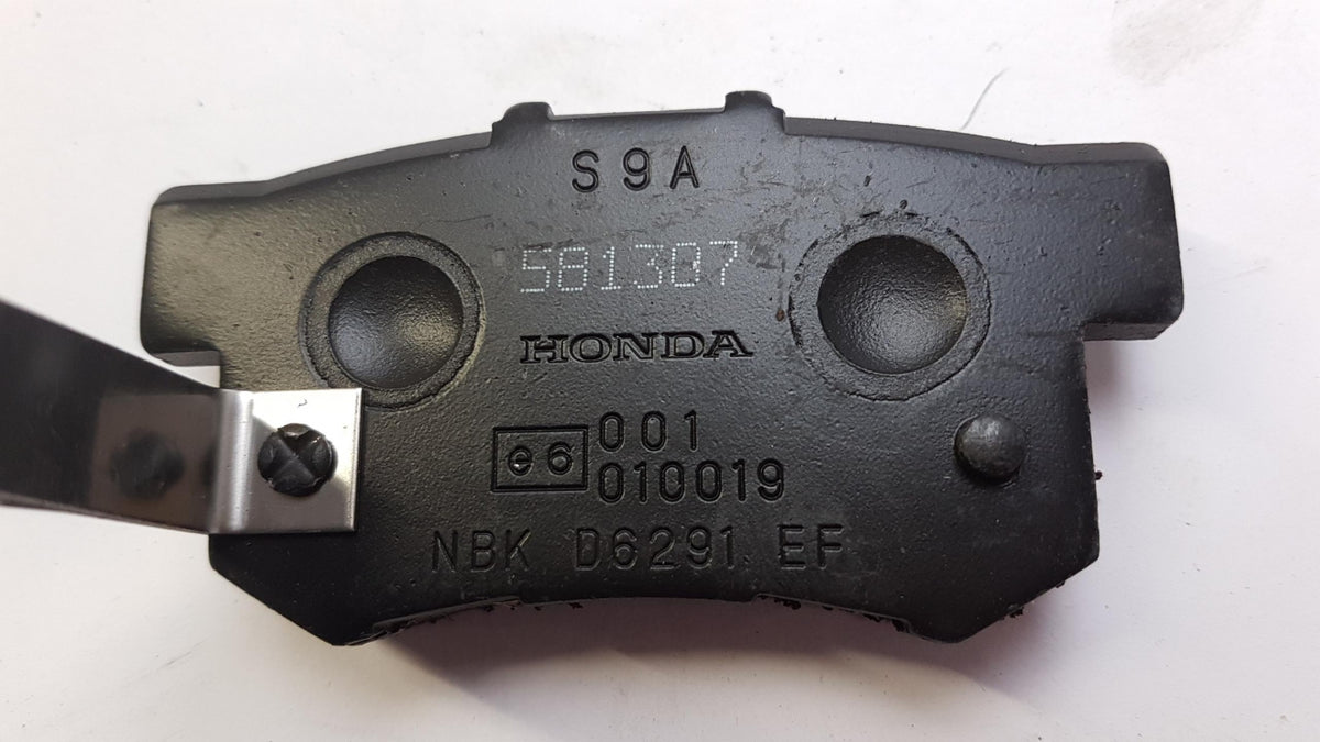 Original HONDA CR-V II Bremsbeläge Bremsklötze hinten 43022S9AE52