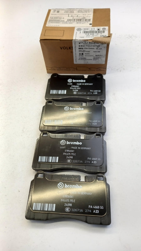 Original VW Touareg 7L Bremsbeläge Bremsklötze vorne 7L6698151K