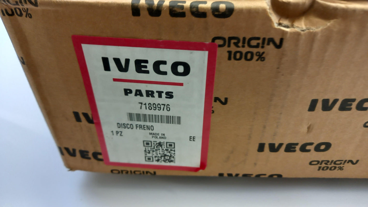 Original IVECO EuroCargo Bremsscheibe (1 Stück) vorne 7189976
