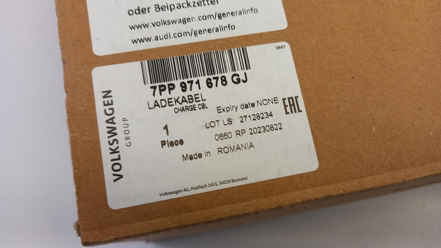 Original OE Volkswagen Batterieladegerät 7PP971678GJ