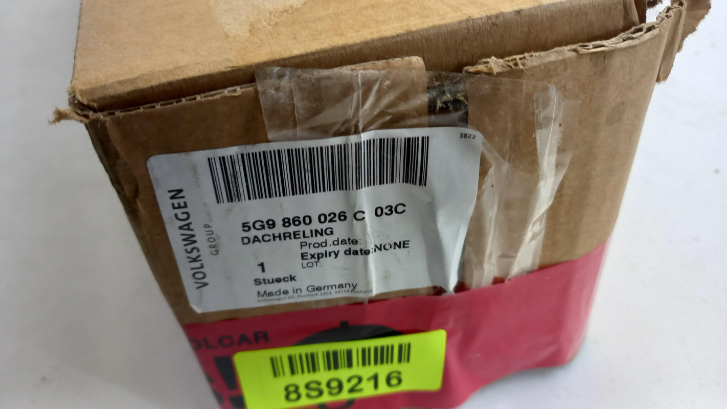 Original VOLKSWAGEN Golf Variant R32 GTI Dach Führungsschiene 5G9860026C03C