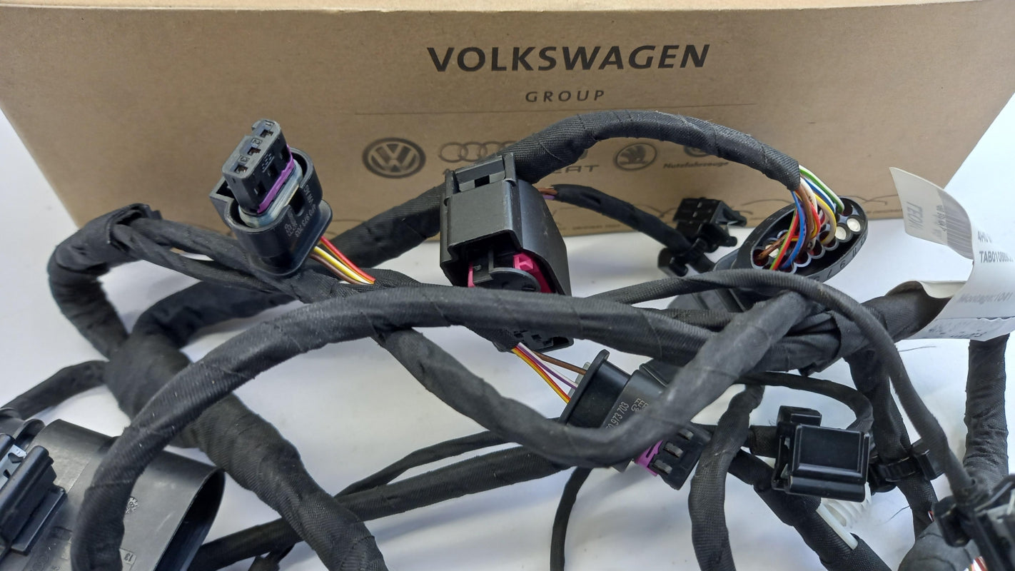 Original AUDI A8 S8 4H Leitungssatz für Stoßstange PDC hinten 4H0971104P