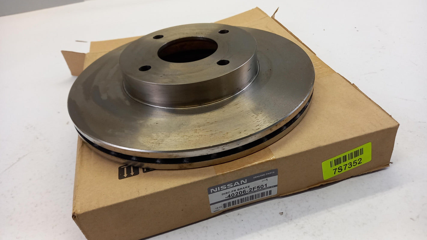 Original NISSAN Almera Primera brake disc (1 piece) 280mm front 402062F501 