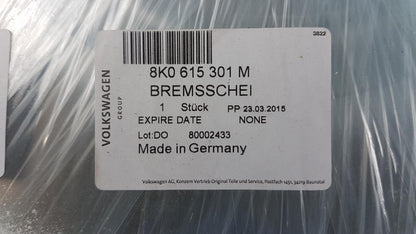 Original AUDI A4 B8 A5 I Q5 I Bremsscheibe (1 stück) belüftet vorne 8K0615301M