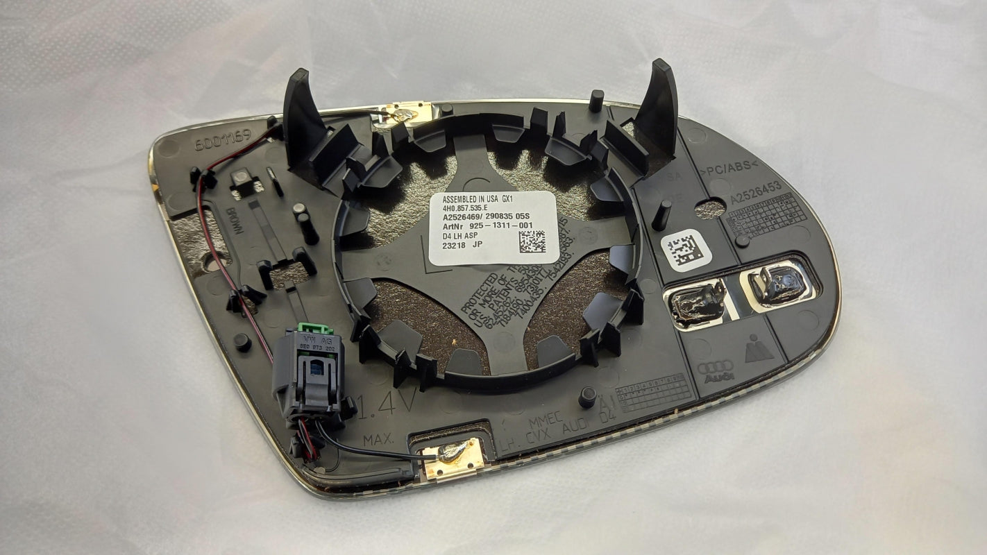 Original AUDI A8 S8 quattro Außenspiegelglas 4H0857535E