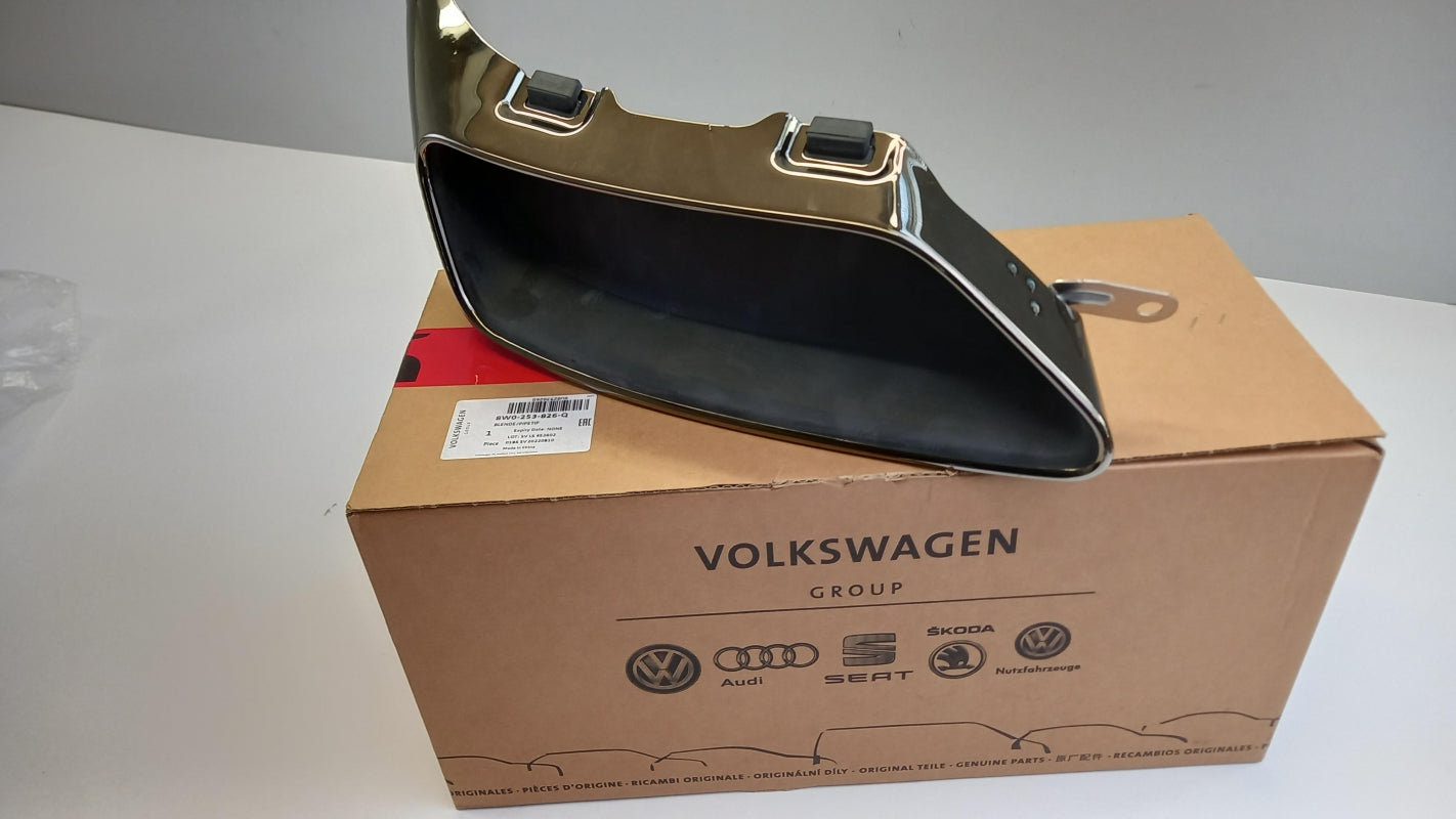 Original OE Volkswagen exhaust cover 8W0253826Q 
