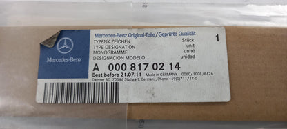 Original OE MERCEDES-BENZ Emblem Plakette A0008170214