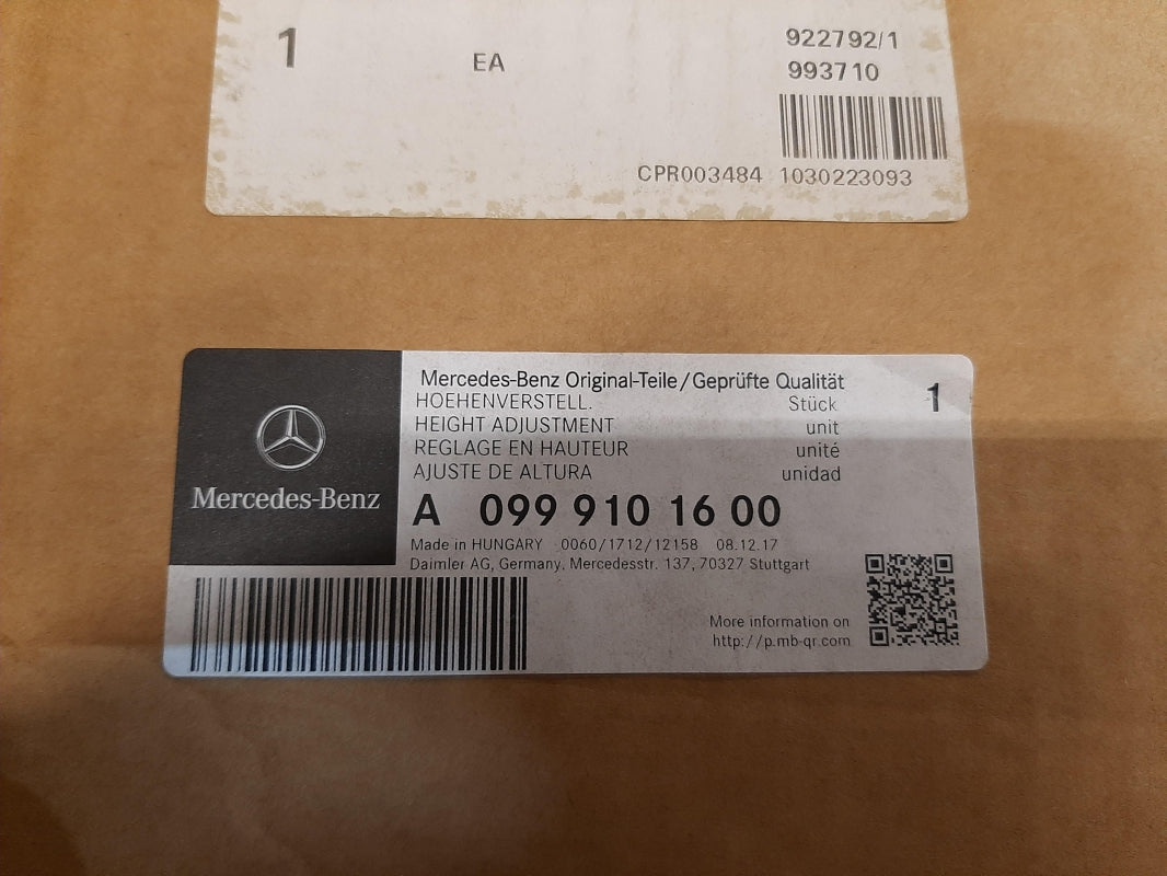 Original MERCEDES-BENZ A-klasse CLA-klasse GLA-klasse Rahmen A0999101600